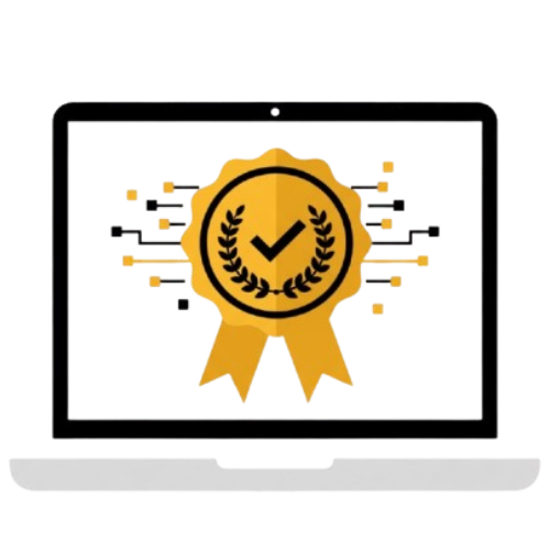 Instant Results & Certification Icon